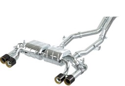 Echappement inox CAPRISTO pour BMW M2 Competition + CS F87N (2018+) - Ligne Fap-Back à valves ECE