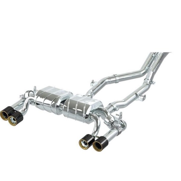 Echappement inox CAPRISTO pour BMW M2 Competition + CS F87N (2018+) - Ligne Fap-Back à valves ECE Echappement inox CAPRISTO pour BMW M2 Competition + CS F87N (2018+) - Ligne Fap-Back à valves ECE