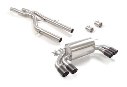Echappement inox RAGAZZON pour BMW M2 Competition F87N (2018+) - Ligne Fap-Back à valves