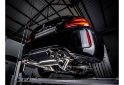 Echappement inox RAGAZZON pour BMW M2 Competition F87N (2018+) - Ligne Fap-Back à valves