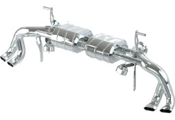 Silencieux d'échappement inox à valves CAPRISTO pour AUDI R8 V10 / V10 PLUS (2015-2018)(Racing)