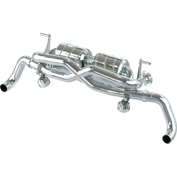 Echappement CAPRISTO Audi R8 V10 (2007-2012) - Silencieux à valves (Homologué)