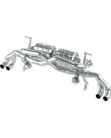 Echappement CAPRISTO Audi R8 V8 (2007-2012) - Silencieux à valves (Racing)