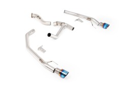 Silencieux d'échappement inox MILLTEK pour FORD Ranger 3.0 V6 TDCI T9 240ch Diesel (2023+)(look Raptor)