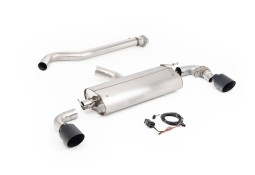 Ligne d'échappement inox FAP-Back à valves MILLTEK pour TOYOTA Yaris GR 1,6T Génération 2 (2024+)(Homologuée)