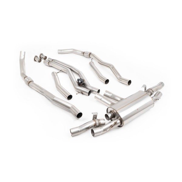 Ligne d'échappement inox FAP-Back à valves MILLTEK pour LAMBORGHINI URUS SE 4.0 V8 Hybrid 800Ch (2025+)