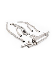 Ligne d'échappement inox FAP-Back à valves MILLTEK pour LAMBORGHINI URUS SE 4.0 V8 Hybrid 800Ch (2025+)