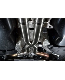 Echappement sport inox QUICKSILVER pour Land Rover DEFENDER V8 P425 V8 110 / 90 (2025+)-Ligne FAP-Back à valves Supersport