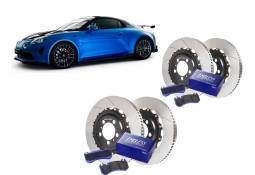 Kit Disques / Plaquettes de freins GIRODISC/ENDLESS pour ALPINE A110 S GT R