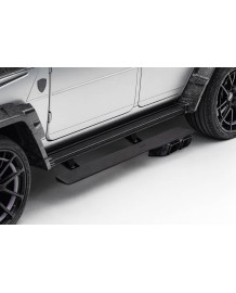 Marche-pieds électriques avec embouts d'échappement MANSORY pour Mercedes G500 / G450d W465 (2024+)