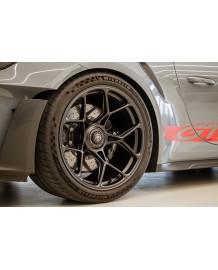 4 Jantes forgées FONDMETAL 9RS 10x20"/13x21" pour PORSCHE 992 GT3 RS