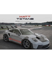 4 Jantes forgées FONDMETAL 9RS 10x20"/13x21" pour PORSCHE 992 GT3 RS