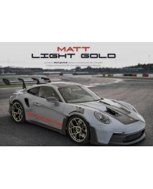 4 Jantes forgées FONDMETAL 9RS 10x20"/13x21" pour PORSCHE 992 GT3 RS