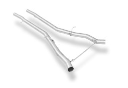 Echappement inox FOX pour BMW Série 6 645i / 650i (E63/E64): Tube intermédiaire + avant