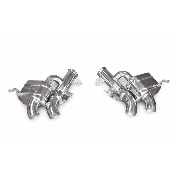 Silencieux d'échappement inox à valves CAPRISTO pour FERRARI Portofino Silencieux d'échappement inox à valves CAPRISTO pour FERRARI Portofino