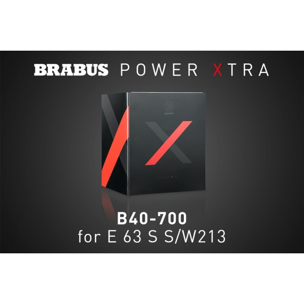 Boitier Additionnel BRABUS PowerXtra B 40-700 pour Mercedes Classe E63 S AMG (W/S213)