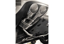 Silencieux d'échappement inox à valves LARINI pour MASERATI Quattroporte 3.0 V6 + S Q4 (2014-2017)