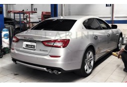 Silencieux d'échappement inox à valves LARINI pour MASERATI Quattroporte 3.0 V6 + S Q4 (2014-2017)