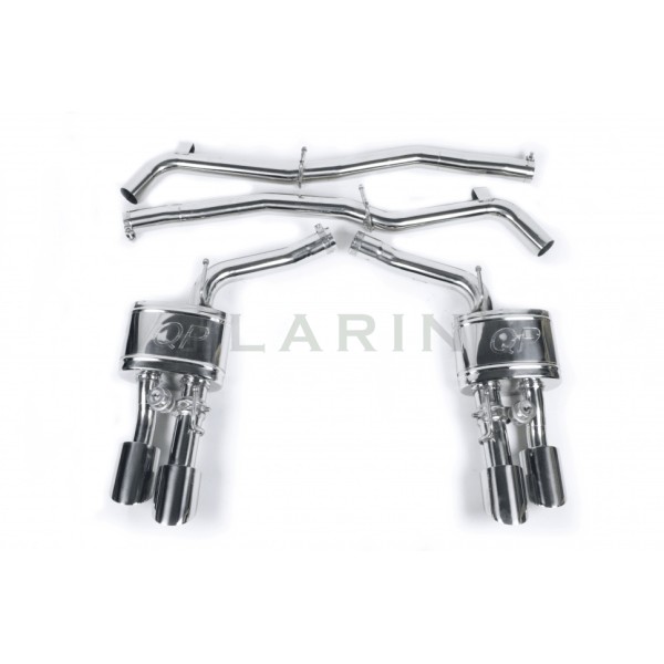 Silencieux d'échappement inox à valves LARINI pour MASERATI Quattroporte 3.0 V6 + S Q4 (2014-2017)
