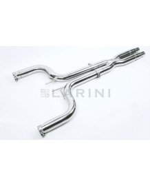 X-pipe inox LARINI pour MASERATI Quattroporte 3.0 V6 + S Q4 (2014-2017)