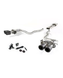 Echappement inox QUICKSILVER pour Jaguar F-Type V8 / R & P450 (2014+)(2018+)-Ligne Cat/Fap-Back à valves