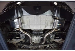 Echappement inox QUICKSILVER pour Jaguar F-Type V8 / R & P450 (2014+)(2018+)-Ligne Cat/Fap-Back à valves