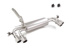 Silencieux d'échappement inox à valves RAGAZZON pour BMW M135ix F70 (2024+)