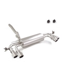 Silencieux d'échappement inox à valves RAGAZZON pour BMW M135ix F70 (2024+)