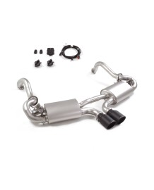 Echappement inox RAGAZZON pour PORSCHE 981 2.7 265Ch Boxster (2012-2016)- Silencieux à valves