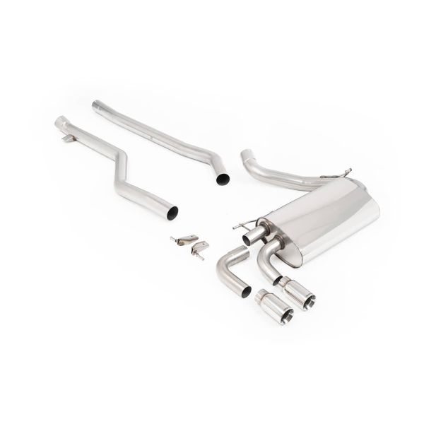 Ligne d'échappement inox Cat-Back MILLTEK BMW 320i F30 Pack M LCI B48 (2015-2019) Ligne d'échappement inox Cat-Back MILLTEK BMW 320i F30 Pack M LCI B48 (2015-2019)