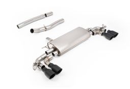 Ligne d'échappement inox FAP-Back à valves MILLTEK pour BMW M135ix F70 (2024+)