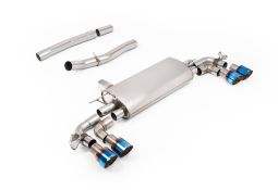 Ligne d'échappement inox FAP-Back à valves MILLTEK pour BMW M135ix F70 (2024+)