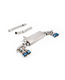Ligne d'échappement inox FAP-Back à valves MILLTEK pour BMW M135ix F70 (2024+)
