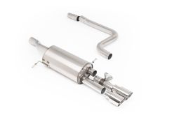 Ligne d'échappement Cat/FAP-Back à valves MILLTEK Ford Fiesta MK8 ST 1,5 EcoBoost 200Ch (2018-09/2020)(Homologuée)