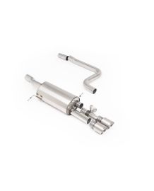 Ligne d'échappement Cat/FAP-Back à valves MILLTEK Ford Fiesta MK8 ST 1,5 EcoBoost 200Ch (2018-09/2020)(Homologuée)