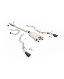 Echappement inox MILLTEK pour FORD Ranger 2.3 Ecoboost PHEV Turbo T9 281Ch (2025+)-Ligne Fap-Back look Raptor