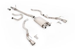 Echappement inox MILLTEK pour FORD Ranger 2.3 Ecoboost PHEV Turbo T9 281Ch (2025+)-Ligne Fap-Back look Raptor