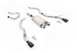 Silencieux d'échappement inox MILLTEK pour FORD Ranger 2.3 Ecoboost PHEV Turbo T9 281Ch (2025+)(look Raptor)