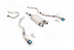Silencieux d'échappement inox MILLTEK pour FORD Ranger 2.3 Ecoboost PHEV Turbo T9 281Ch (2025+)(look Raptor)