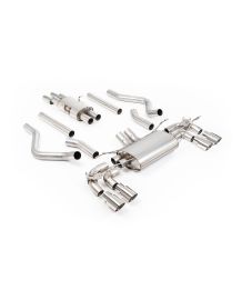 Ligne d'échappement FAP-Back MILLTEK à valves pour Land Rover Defender 130 P500 5,0 V8 500Ch (2023+)