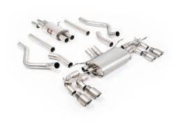 Ligne d'échappement FAP-Back MILLTEK à valves pour Land Rover Defender 130 P500 5,0 V8 500Ch (2023+)