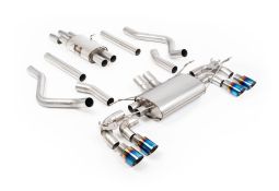 Ligne d'échappement FAP-Back MILLTEK à valves pour Land Rover Defender 130 P500 5,0 V8 500Ch (2023+)