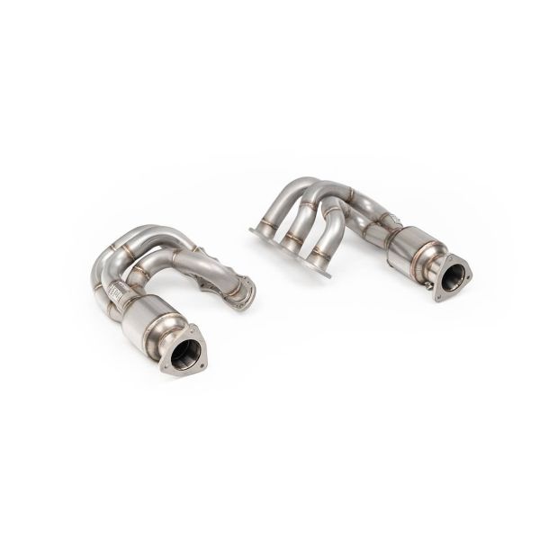 Collecteurs + Catalyseurs sport 200 CPSI MILLTEK pour PORSCHE 991.1 3.8 Carrera 2S 4S (2011-2015)