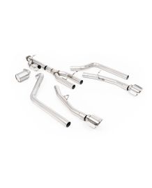 Ligne d'échappement inox MILLTEK pour DODGE RAM 1500 3.0 Twin Turbo REBEL SST (Hurricane Engine) (2025+)
