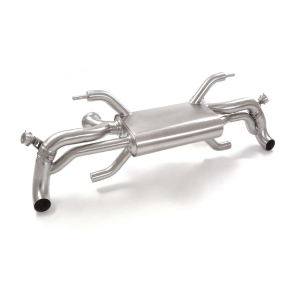 Echappement inox RAGAZZON pour AUDI R8 V8 4.2 (2012-2015)- Silencieux à valves