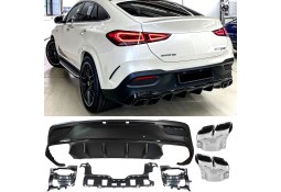 Diffuseur look GLE 63 AMG pour Mercedes GLE Coupé C167 Pack AMG (2019+)