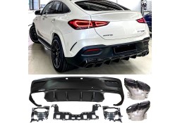 Diffuseur look GLE 63 AMG pour Mercedes GLE Coupé C167 Pack AMG (2019+)