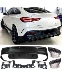 Diffuseur look GLE 63 AMG pour Mercedes GLE Coupé C167 Pack AMG (2019+)