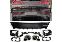 Diffuseur look GLE 53 AMG pour Mercedes GLE Coupé C167 Pack AMG (2019+)(2023+)