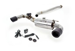 Echappement inox QUICKSILVER pour Toyota Yaris GR (2020-2024)- Silencieux à valves